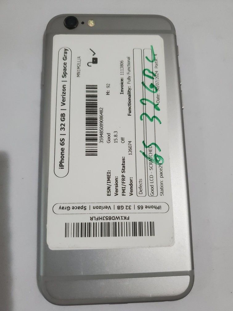 IPhone 6s 32gb, Unlocked