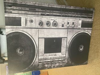 30x40 Black And White Canvas