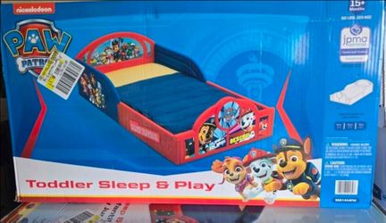 Paw patrol toddler bed