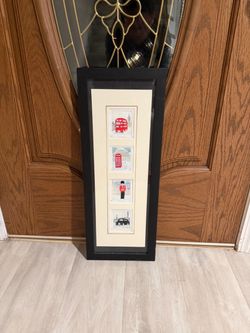 Framed London Icons Art