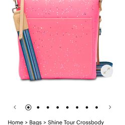 Consuela Pink Bag & Wallet Set