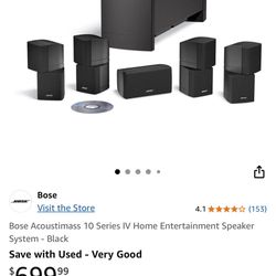 Bose Acoustimass 10 Series IV 