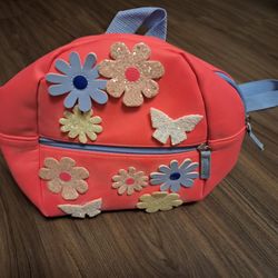 Pink Flower Girls Bag