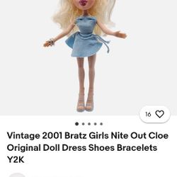 Bratz Girls Nite Out Cloe Doll Mint. Fontana Pickup.