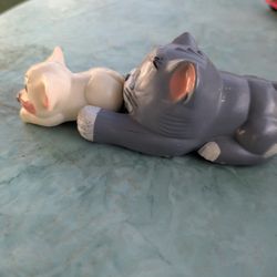 Vintage HONG KONG TOY LINCOLN INTERNATIONAL Cat And Mouse EXTREMELY RARE Works1960s