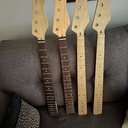 Bass Guitar Neck 4 Available 