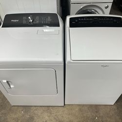 ⛩️🌌whirlpool washer and dryer electric nice set❤️⛩️