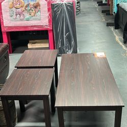 Coffee Table Set 3 Pc 