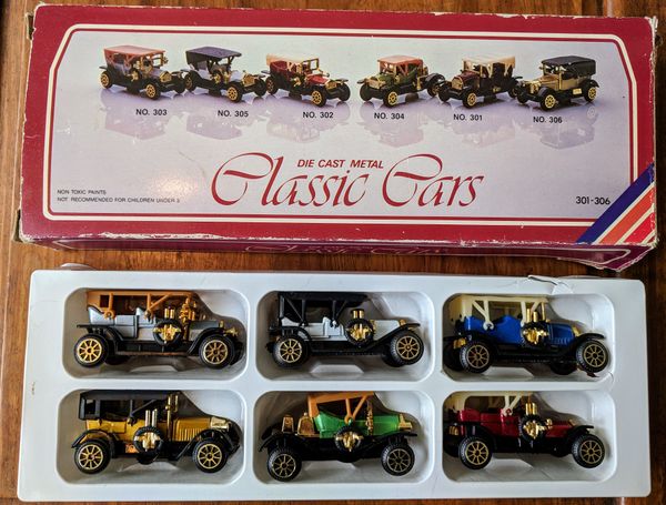 die cast metal classic cars