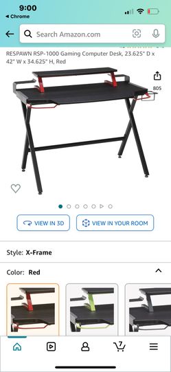 The Respawn 1000 Gaming Table