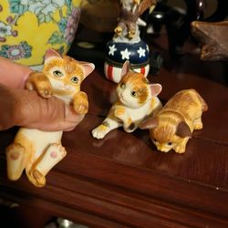 3 Vintage Kittens