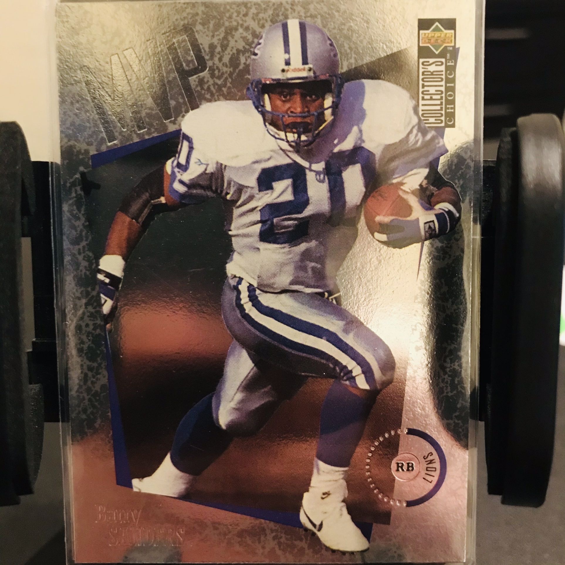 Barry Sanders MVP Card