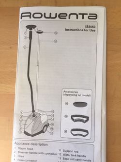 Rowena Garment Steamer