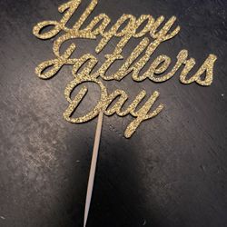 Happy Father's Day Cupcake Toppers