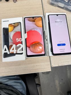 Samsung Galaxy A42 5G Smartphone  with Box