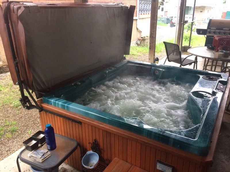 Hot tub 3 person thermo spa jacuzzi