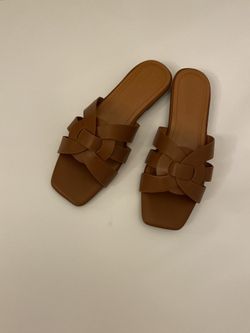 Brown sandals