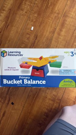 Classroom balancing bucket