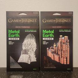Fascinations ICONX Game Of Thrones 3D Steel Metal Earth Pack