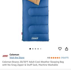 Colman Adult Sleeping Bag 