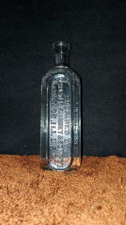 Antique medicine bottle..