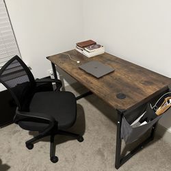 Big Office Desk And Chair 