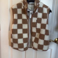 New With Tags Fleece Vest