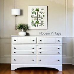 Like-new White Dresser