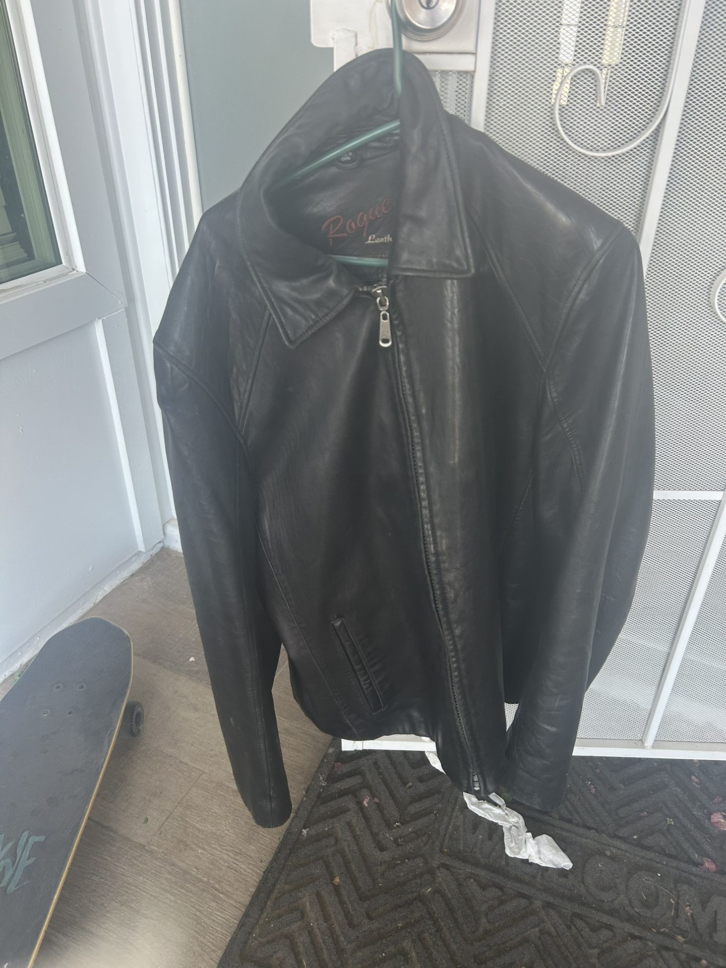 XL Large Leather Jacket