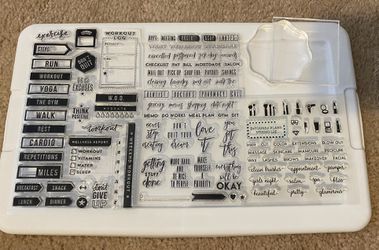 Lot Of Planner / BuJo Stamps Stencils for Sale in Bothell, WA - OfferUp