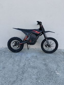Brand New Strike Shadow SV2 72V E Moto Electric Dirt Bike