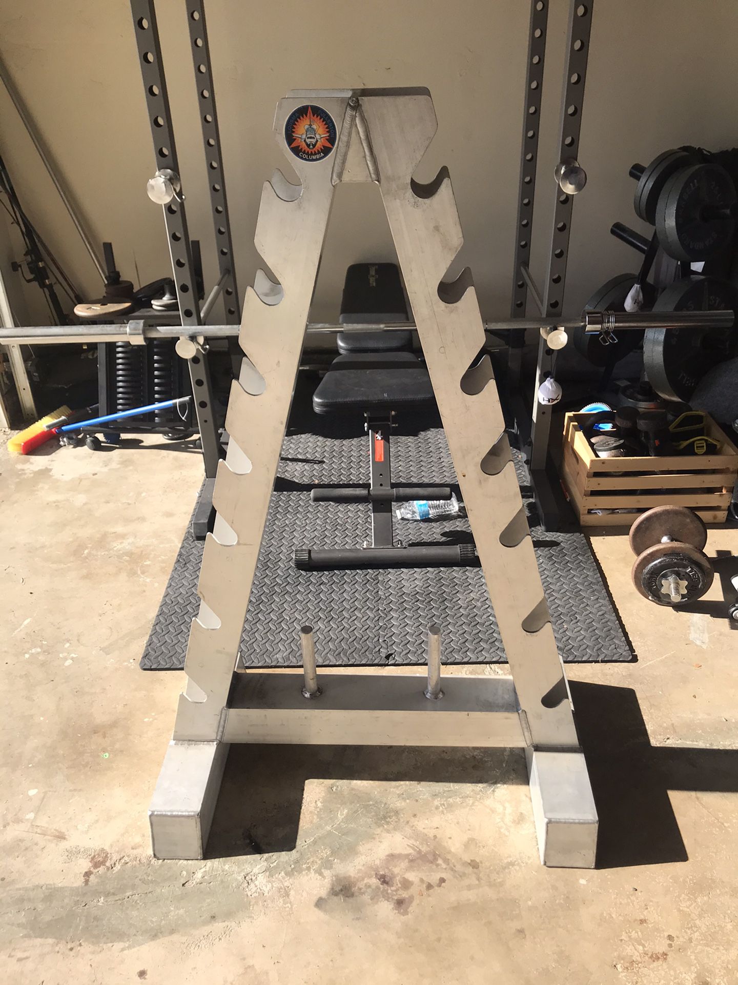 $200 for heavy duty Weight rack