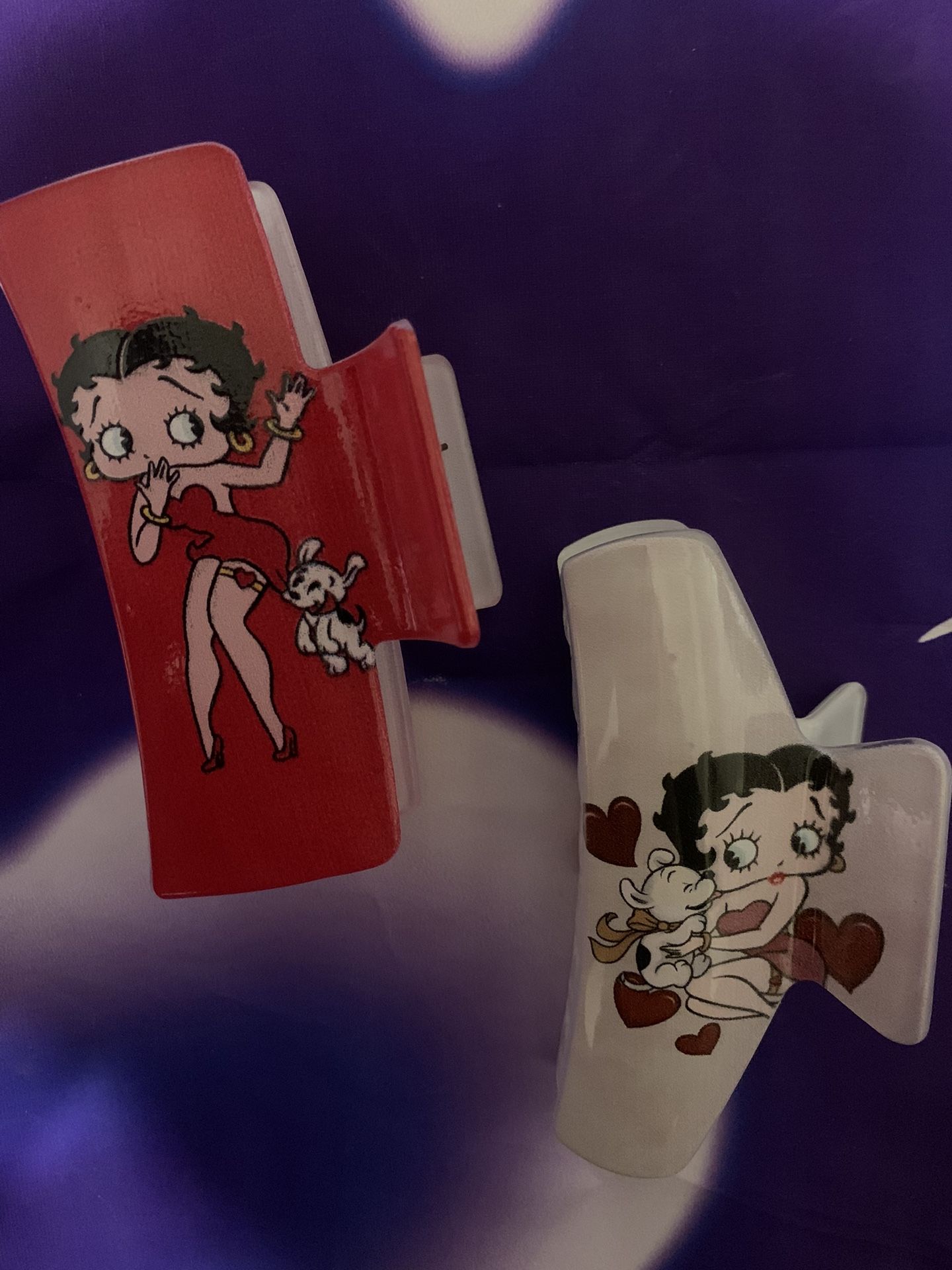 Betty Boop Hair Clips