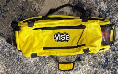 Vise 3 ball bowling bag w/3 balls - DV8 Pitbull/Ebonite Allure/Hammer Redemption - All 15lb