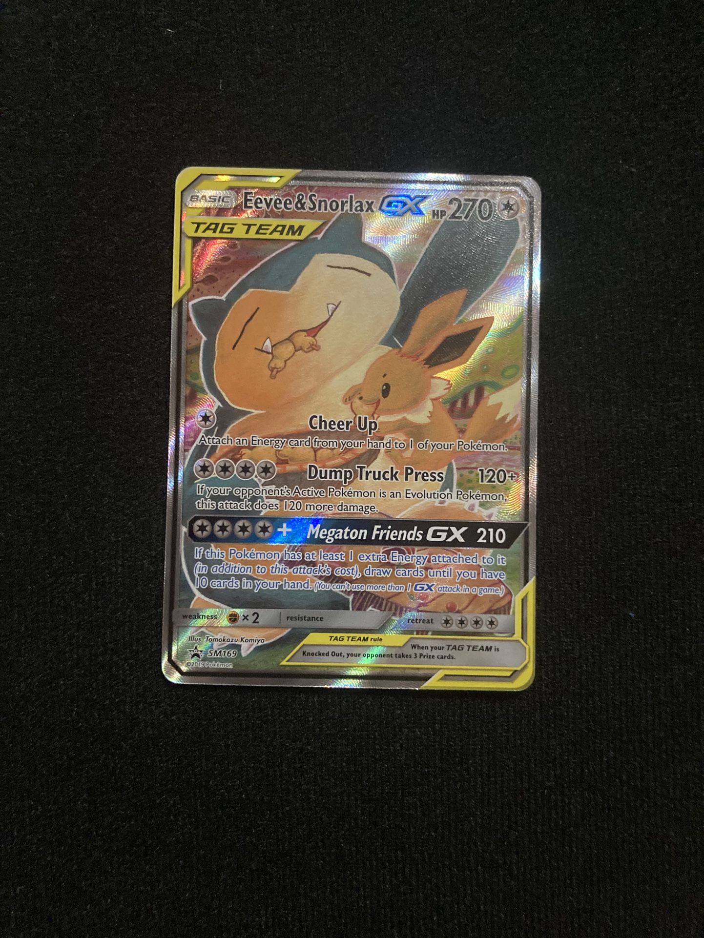 Eevee & Snorlax Gx Alt Art