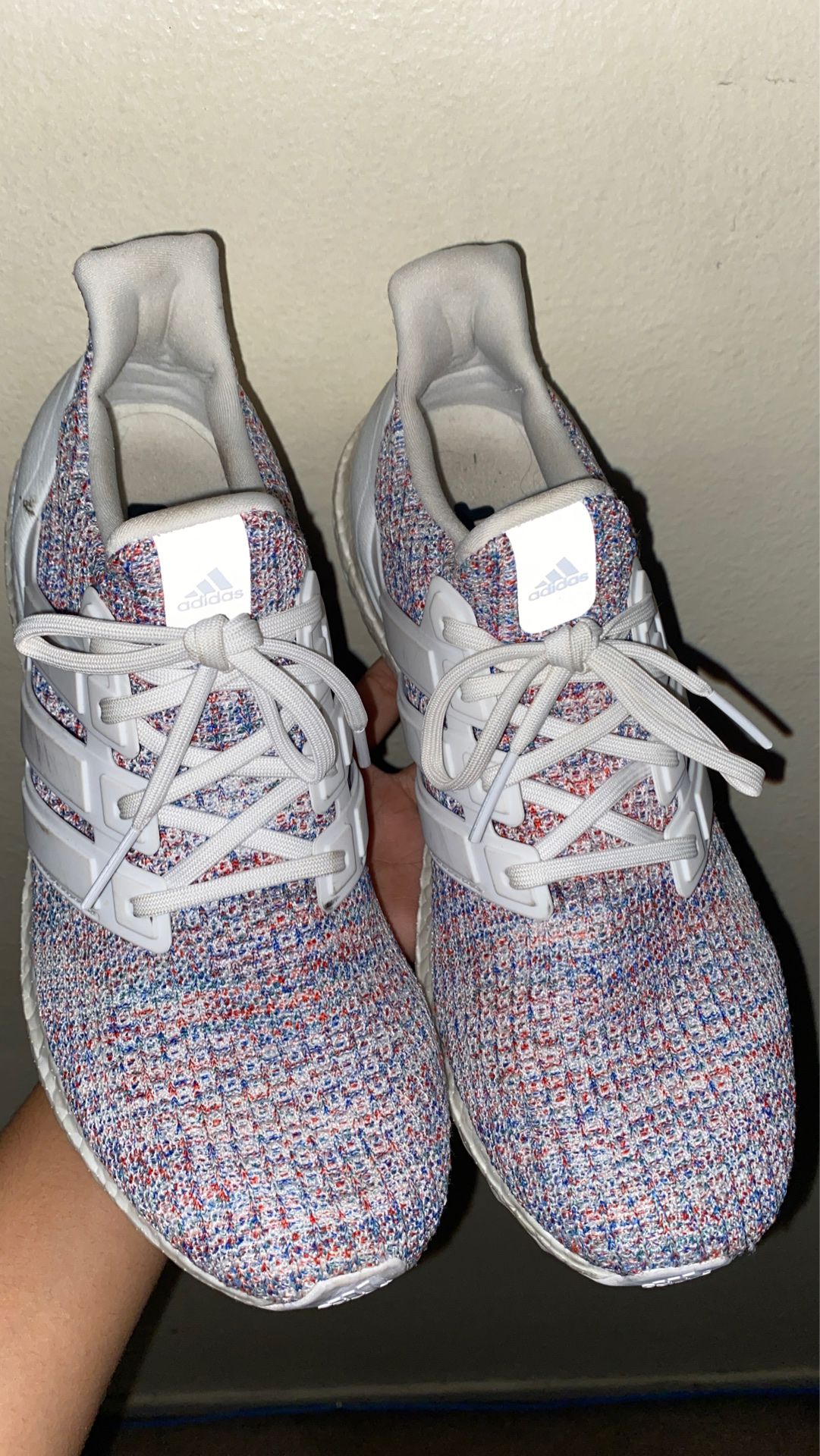 Adidas Ultra Boost Multicolor/White Running Shoes