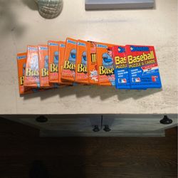 11 Packs Of Donruss Cards 