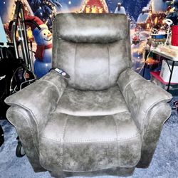 Powerlift Recliner with Heat and Massage.