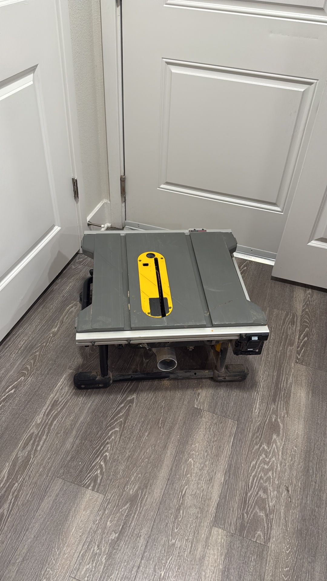 DEWALT 15 Amp Corded 8-1/4 in. Compact Portable Jobsite Tablesaw (Stand Not Included) But I Do Have Stand