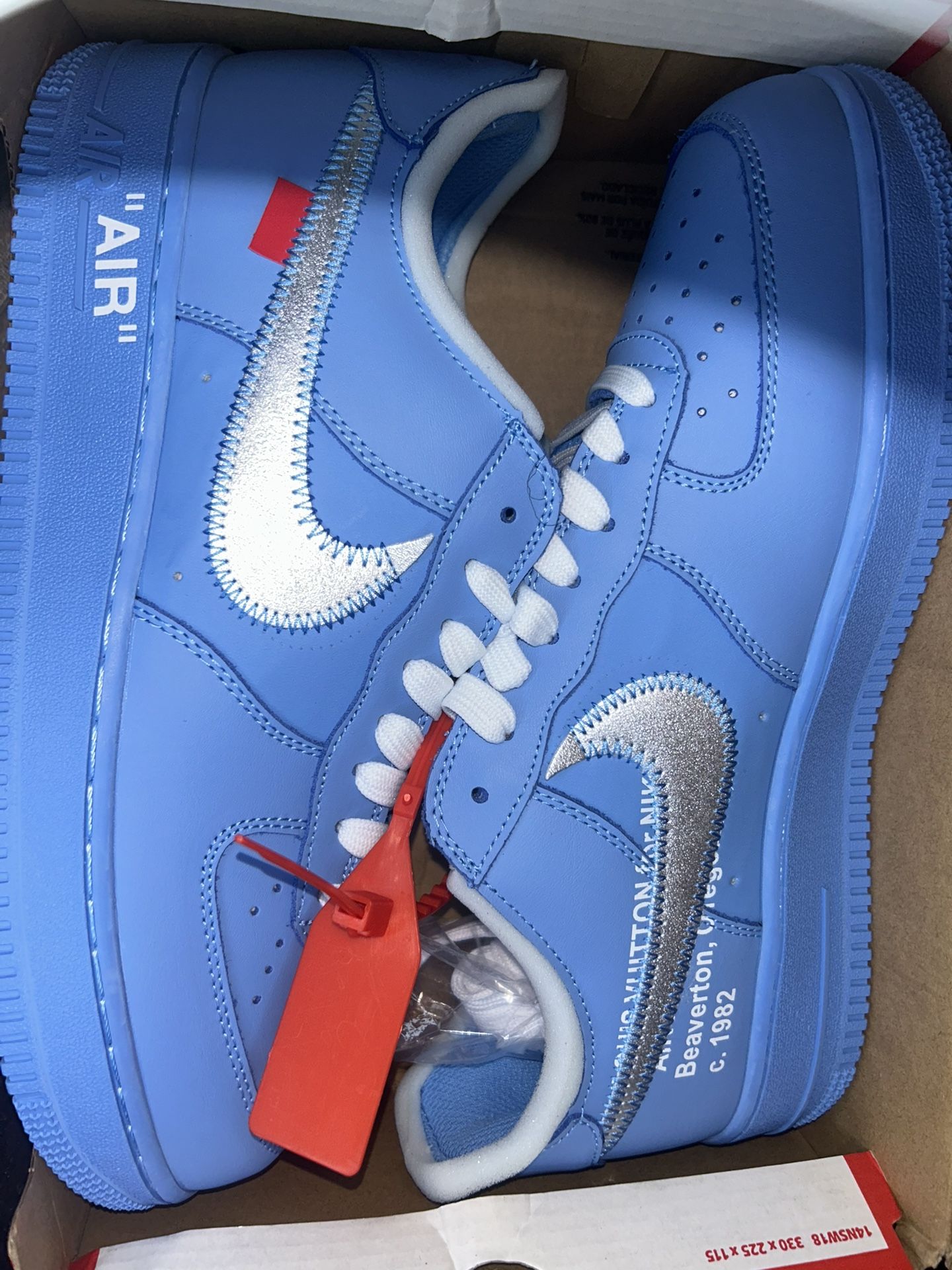 Nike Air Force 1 Low Off- White MCA University Blue