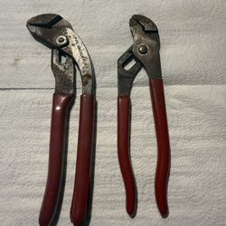 Bluepoint adjustable pliers both 7” long $45 for both firm in n Lakeland 