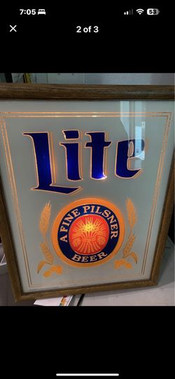 Beer Light Up Sign
