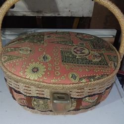 Vintage Sewing Basket