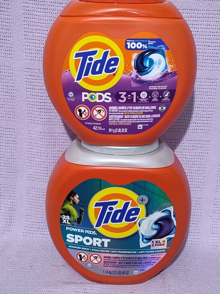 Tide Power Pods 32 XL & 42 Cápsulas 