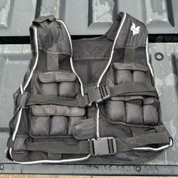 Valeo Weighted Vest (Adjustable Up To 22lbs)