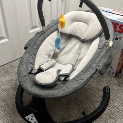 Swing, Seat, Basket And Baby Clothes All Under 6 Months