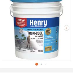 Henry 100% Silicon Roof Coating 