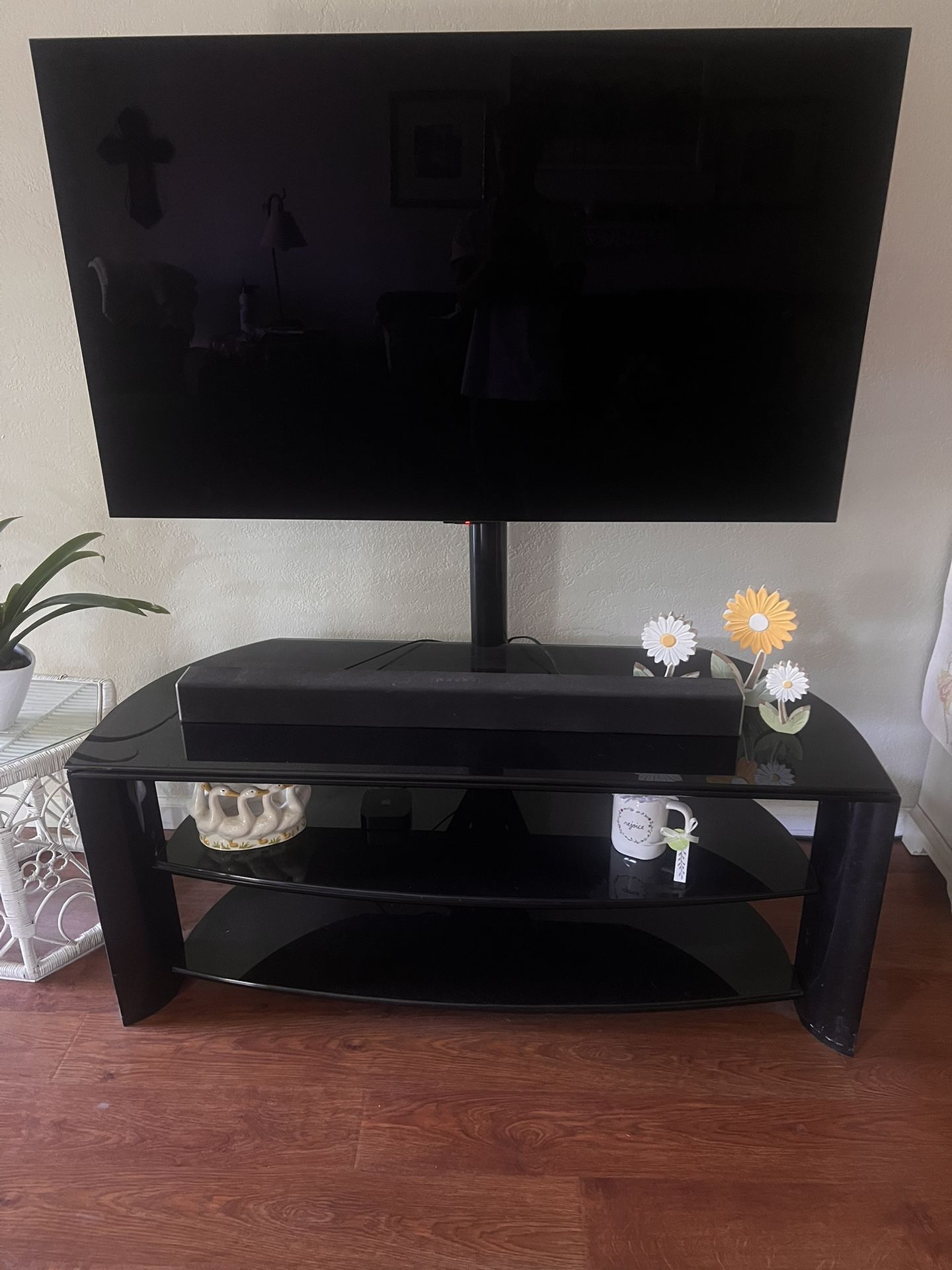 Samsung 55” 4k , Blu Ray Player