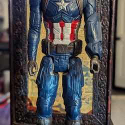 Captain America Marvel Toy Action Figure Avengers Endgame Titan Hero Series