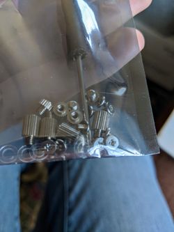 M.2 screw and standoff available if you are stuck during a build